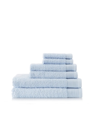 Espalma Brilliance 6-Piece Towel Set, Water Blue
