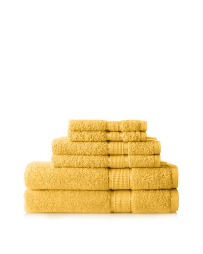 Espalma Ambassador 6-Piece Towel Set, Lemon Drop