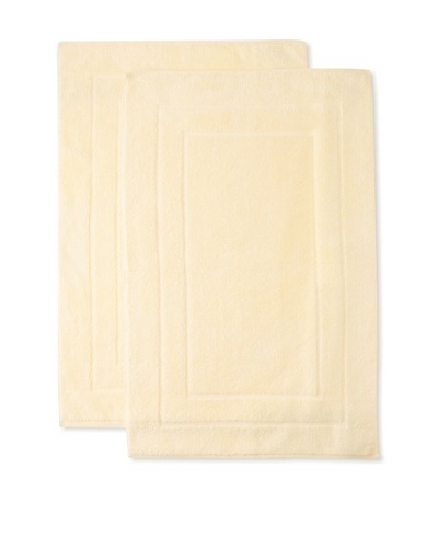 Espalma Set of 2 Signature Tub Mats [Custard]