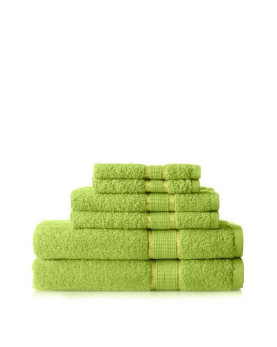 Espalma Ambassador 6-Piece Towel Set, Lime