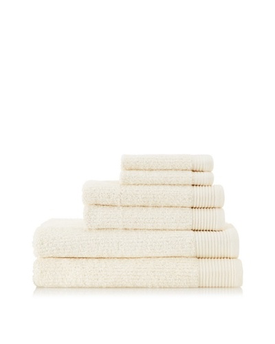 Espalma Brilliance 6-Piece Towel Set, Ivory