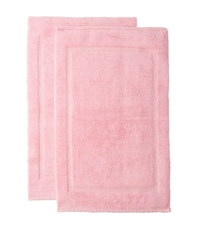 Espalma Set of 2 Signature Bath Rugs [Rose]