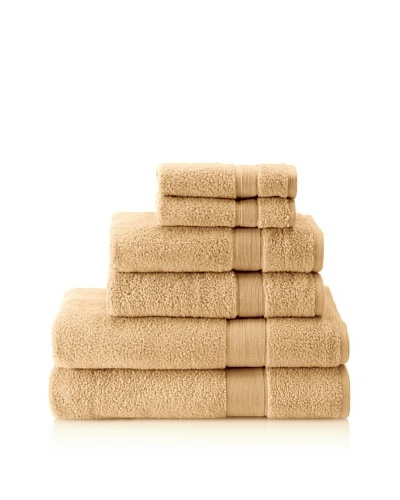 Espalma 6-Piece Signature Bath Towel Set, Camomile