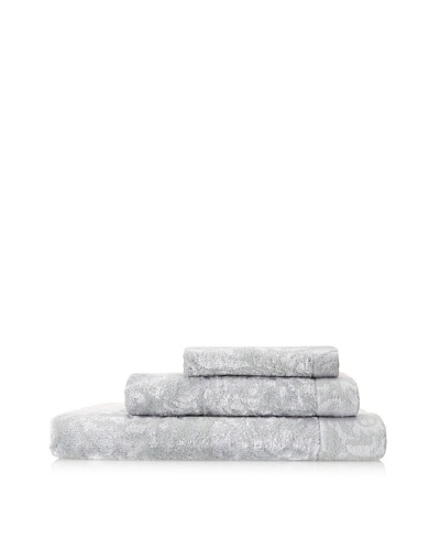 Esplama Art Deco 3-Piece Scroll Towel Set, Chrome