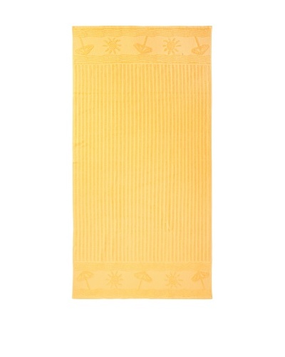 Esplama Sun/Umbrella Beach Towel, Yellow