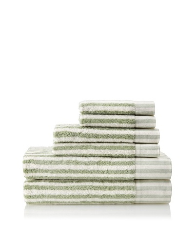 Esplama 6-Piece Country Road Stripes Towel Set