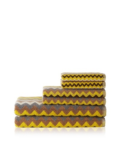 Esplama Zig Zag 6-Piece Set, Yellow