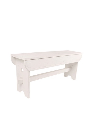 Esschert Design Large Farm Bench [Off White]