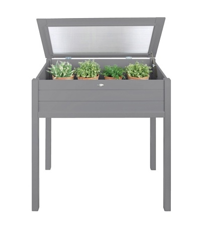 Esschert Design USA Tall Cold Frame, Grey