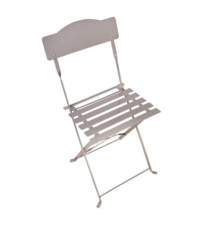 Esschert Design USA Foldable Chair, Grey