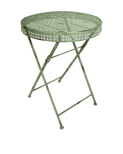 Esschert Design USA Industrial Heritage Round Bistro Table