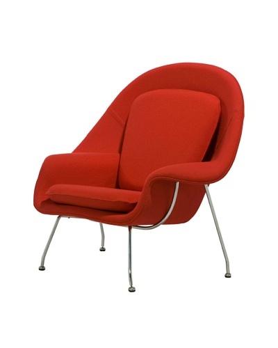 Euro Home Collection Newark Chair, Red