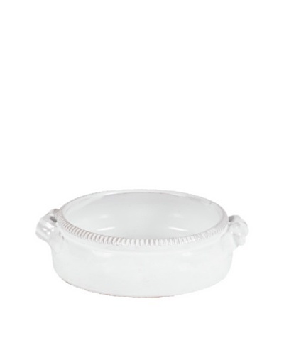 Europe2You Small Soup Bowl with Handles, White