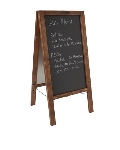 Europe2You Sidewalk Chalkboard, Saddle