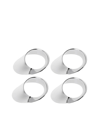 Philippi Set of 4 Swirl Napkin Rings