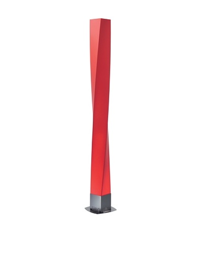 Fabbian Twirl Floor Lamp, Red