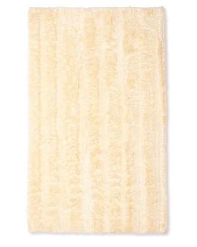 Famous International Cotton-Blend Bath Mat, Light Honey, 21″ x 34″