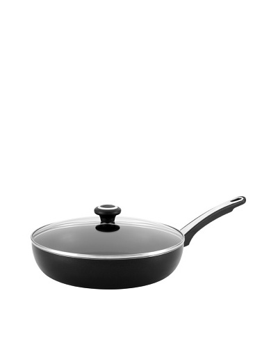 Farberware High Performance Nonstick 12 Covered Deep Skillet, Black