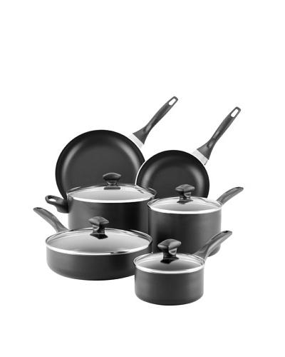 Farberware Nonstick 14-Piece Cookware Set [Black]