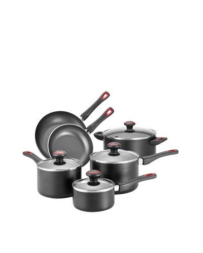 Farberware High Performance Nonstick 10-Piece Cookware Set [Black]