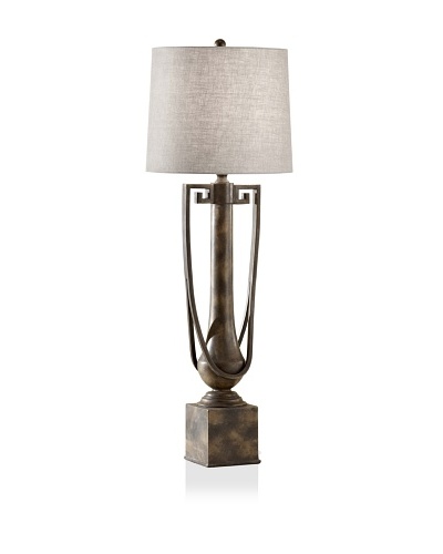 Feiss Dimitri Table Lamp, Mottled Nero