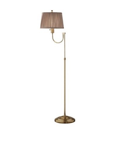 Feiss Lighting Plymouth Floor Lamp, Dark Coffee Bronze