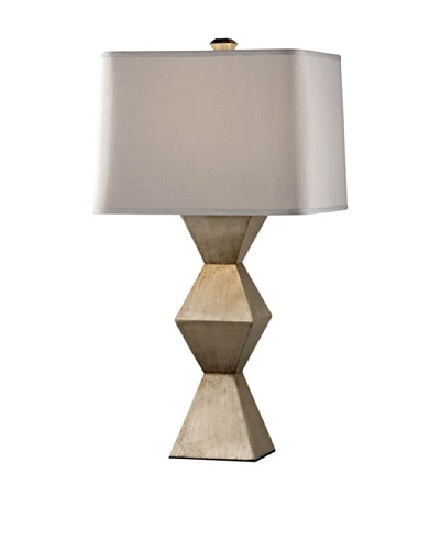 Feiss Lighting Dahlia Table Lamp, Silver