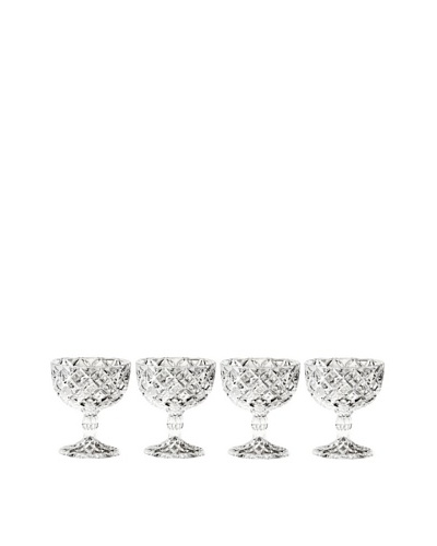 Fifth Avenue Crystal SMuirfield Set of 4 Pedestal CompotesAs You See