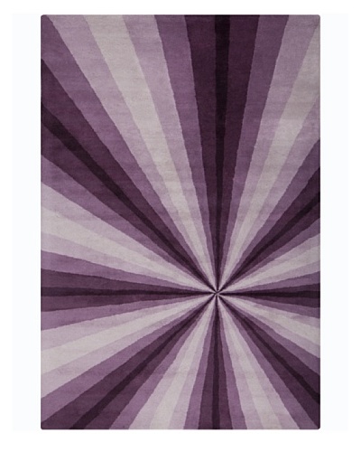 Filament Rickie Rug, Purple, 5′ x 7′ 6″‘