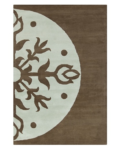 Filament Maya Hand-Tufted Rug, Blue/Brown, 5' x 7' 6