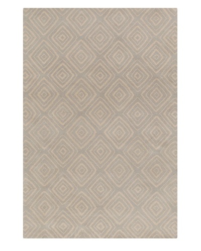 Filament Janay Hand-Tufted Wool Rug, Grey, 5′ x 7′ 6″