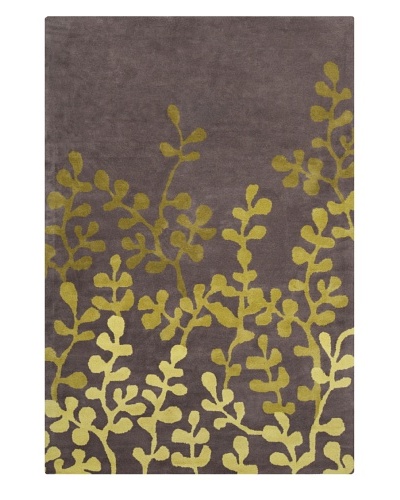 Filament Marisol Rug, Grey/Green, 5' x 7' 6