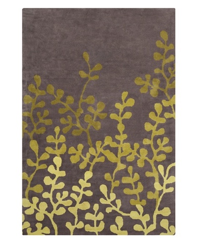 Filament Marisol Rug, Grey/Green, 5′ x 7′ 6″