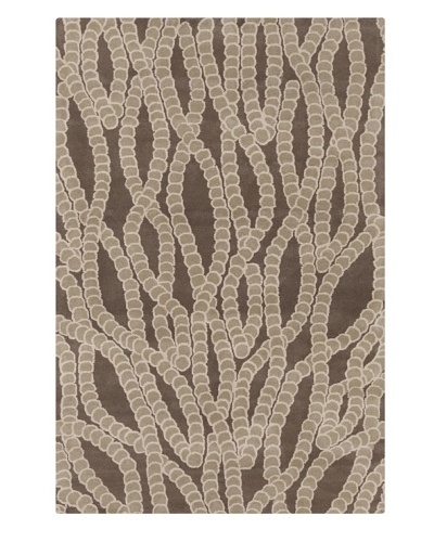 Filament Marilyn Rug, Brown, 5′ x 7′ 6″‘