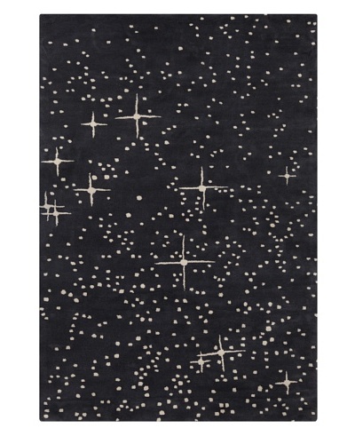 Filament Jeanelle Rug, Black/White, 5' x 7' 6'