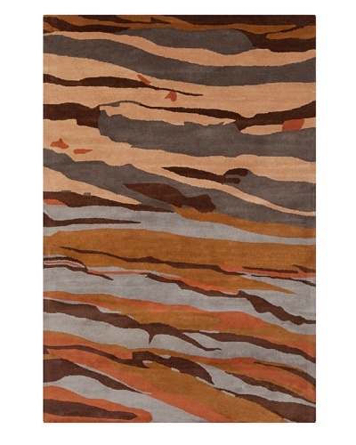 Filament Juana Rug, Brown, 5′ x 7′ 6″‘