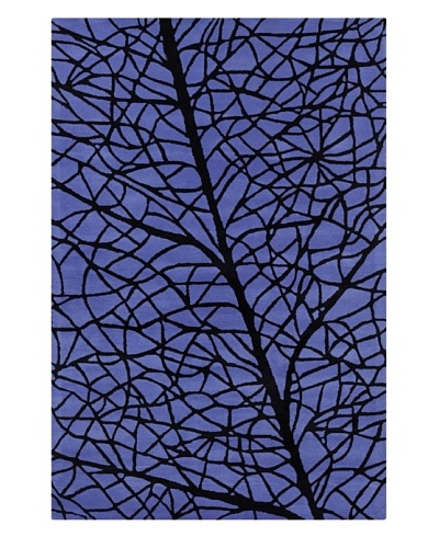 Filament Harvey Rug, Blue, 5' x 7' 6'