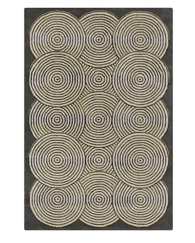 Filament Kellie Rug, Grey/White, 5′ x 7′ 6″‘