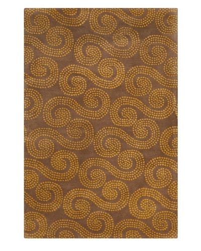 Filament Coralee Rug, Brown, 5′ x 7′ 6″‘