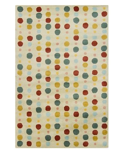 Filament Marquita Hand-Tufted Wool Rug, Multi, 5′ x 7′ 6″