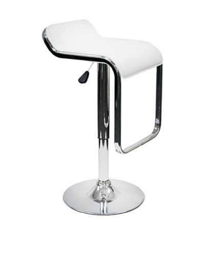 Fine Mod Flat Bar Stool [White]