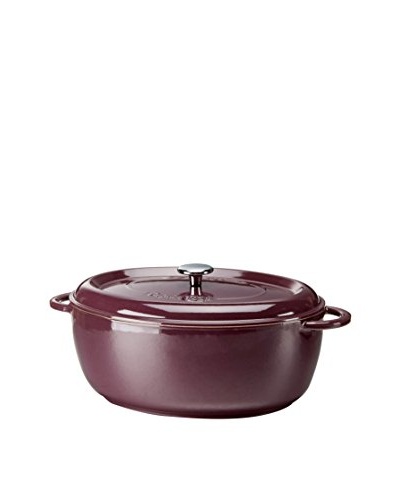 Fontignac Auto-Mijo 8.5-Qt. Oval Cocotte, Aubergine