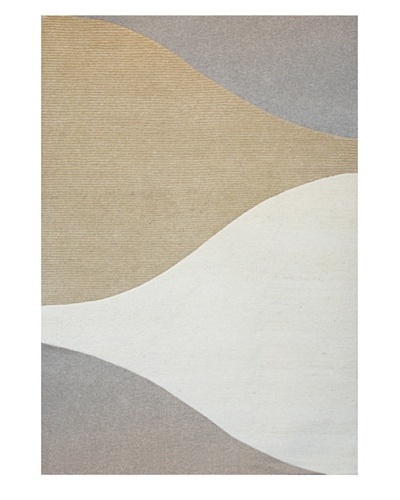 Chelsea Rug, Grey/Tan/Natural White, 5′ x 7′ 3″