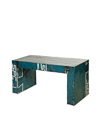 Foreign Affairs Coffeetable Eclectic Made From Recycled Oil Drums, Various
