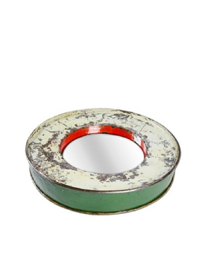 Foreign Affairs Kacat Mirror, Cream/Green