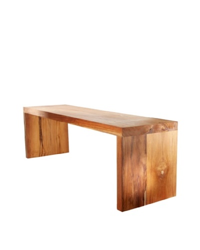 Foreign Affairs Bangku Solid Teak Wood Bench