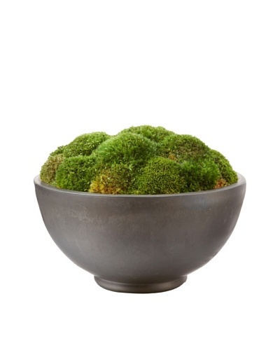 Forever Green Art Handmade Moss Bowl