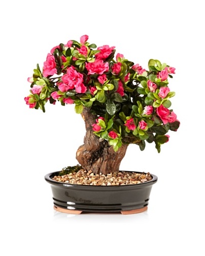 Forever Green Art Artificial Azaela Bonsai Tree