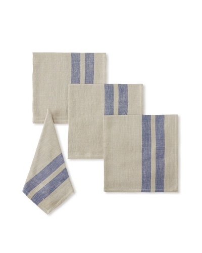 Found Object Lille Set of 4 Linen/Cotton Napkins