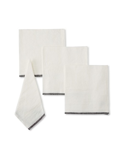 Found Object Toulon Set of 4 Linen/Cotton Napkins